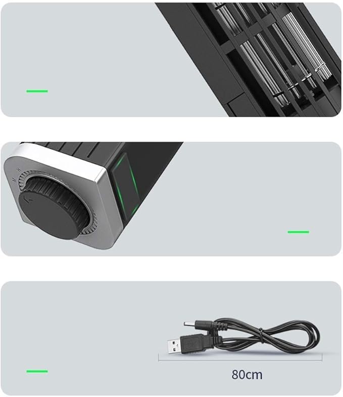 Laptop Fan Differ to Cooling pad Multi Function Cooler for Tablet and Phone Personal Desk