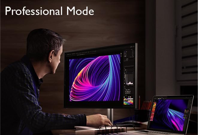 BenQ PD3220U Thunderbolt 3 Monitor for MacBook 32 Inch 4K IPS UHD AQCOLOR 100% sRGB &amp Rec.709 95% P3 DeltaE≤3 Pantone Factory Calibration USB Hub USB-C (85W) Daisy Chain KVM Switch