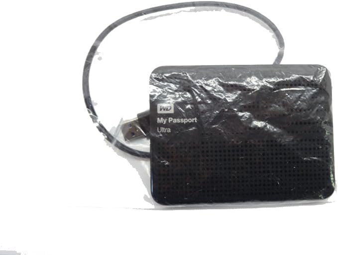 (Old Model) WD My Passport Ultra 1 TB Portable External USB 3.0 Hard Drive with Auto Backup Black
