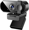 GIZNXBA USB Webcam with Microphone for Streaming Noise Cancellation Wide-Angle Lens Plug &amp Play USB Webcam for Laptop Desktop Streaming(4K)