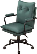 Office Chair High Backrest Gaming Chair Desk Chairs Gaming Chairs Ergonomic Computer Chairs for Adults and Kids Armchair Boss Seat Study Accent Chair for Bedroom Balcony (Color : Green)