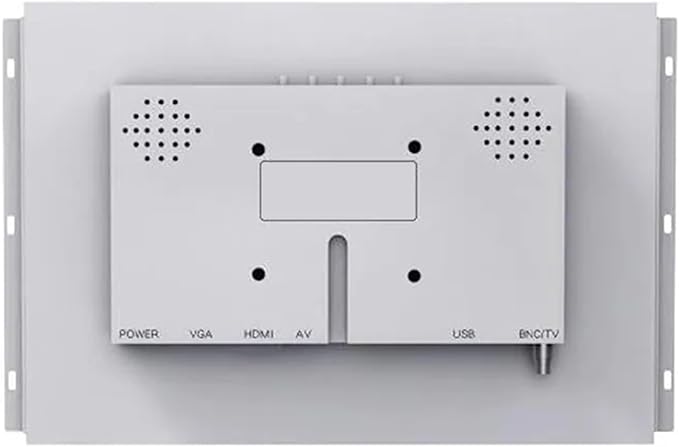 1pc White Color 14 Inch 1920x1080 Open Frame Metal Touch Screen Monitor with AV BNC VGA HDMI USB Interface(Capacitive Touch)
