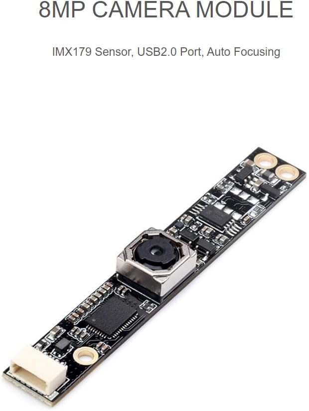 IMX179 8MP USB Camera Module IMX179 Sensor USB2.0 Port Fixed-Focus Auto Focusing (IMX179 8MP USB Camera (B))