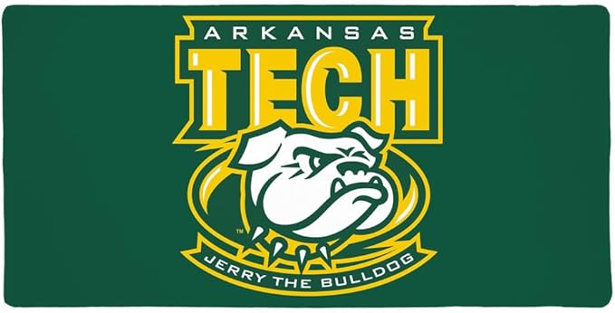Arkansas Tech University Official Logo Large Gaming Mouse Pad Desk Mat with Stitched Edges Non-Slip Base for Gamer Home and Office 31.5 x 15.7
