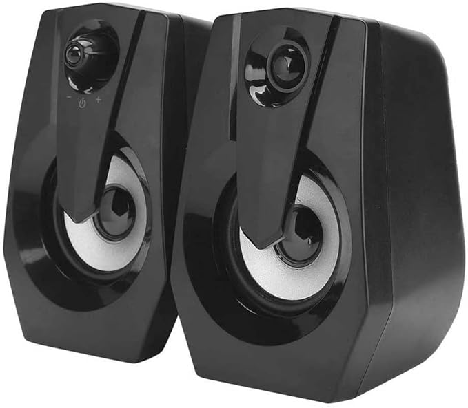 Computer Speakers Stereo Multimedia Desktop SpeakersGaming Speakers2.0 Channel Speakers for PC/Laptop/Tablets/Game Machine