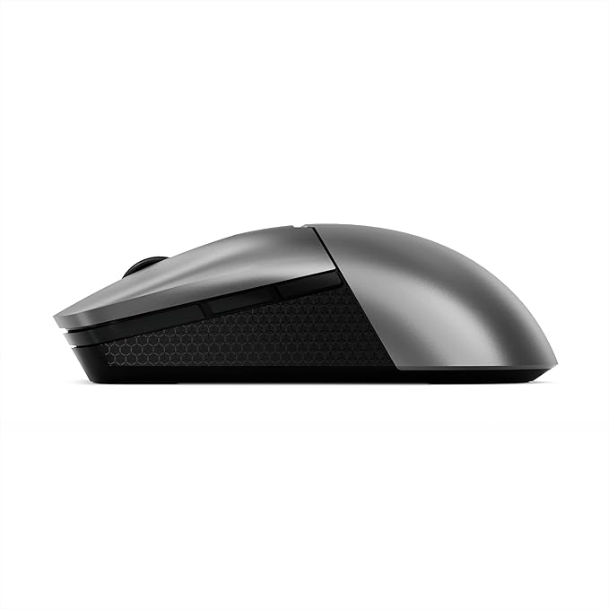 Lenovo Legion M600s RGB Wireless Gaming Mouse – 19000 DPI 6 Programmable Buttons 70 Hours Battery Life Tri-Mode Connectivity (2.4 GHz Bluetooth Wired) (Iron Grey)
