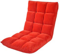 Adjustable Backrest Floor Sofa Chair Seat Cushion for Meditation Reading Watching Video-Gaming - Folding Bed Backrest Chair Recliner