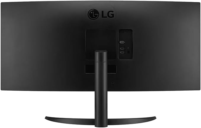 LG 34 Inches 21:9 Curved Ultra Wide Monitor WQHD(3440 x 1440 Pixels) sRGB 99%(Typ) HDR 10 Dual Controller PBP Flicker Safe Smart Energy Saving HDMI DP Head Phone OutTilt Black 34WR50QC