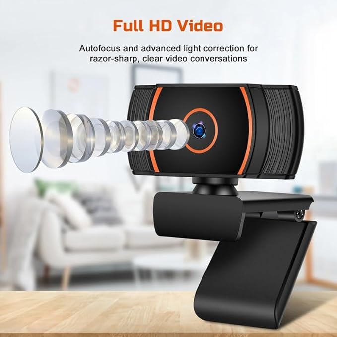 2K Webcam 1080P for PC Web Camera Cam Online Webcam with Microphone Webcan for PC Computer
