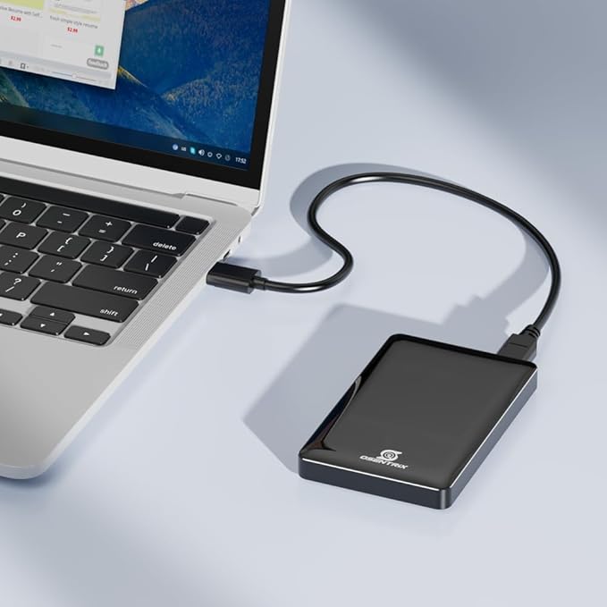 O1-BK 1TB USB 3.0 Pocket-Size Portable External Hard Drive (for Windows MacOS Xbox PS)