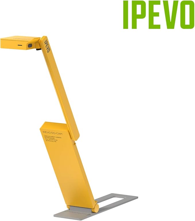 IPEVO DO-CAM Creator's Edition Portable &amp Compact Ultra HD 8MP USB Camera for Professional Visual Presentations and Communication — Webcam for Conference Calls Distance Learning Remote Work.