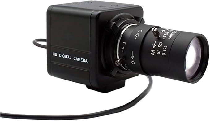 Mini Video 50mm Manual Varifocal Zoom CS Lens Industrial Box AHD Camera Analog Home Security Surveillance 5MP Camera