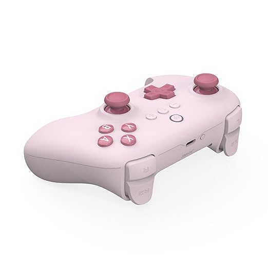 8Bitdo Ultimate C Bluetooth Controller for Switch with 6-axis Motion Control and Rumble Vibration (Pink)