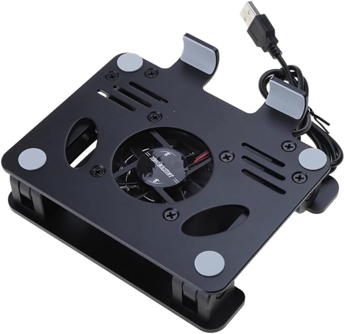 Adjustable Laptop Cooler Radiator Turbo Fan USB Stand Riser for Gaming Notebook