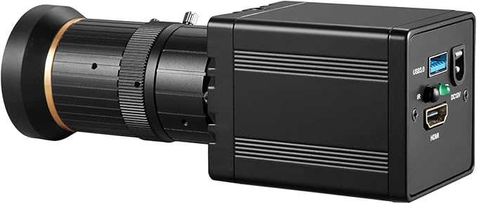 HDMI USB3.0 Dual Output HD 4K30fps Digital Security Camera Industry Digital C-Mount with Manual 5-50mm Varifocal HD Lens OSD Menu via Remote Controller