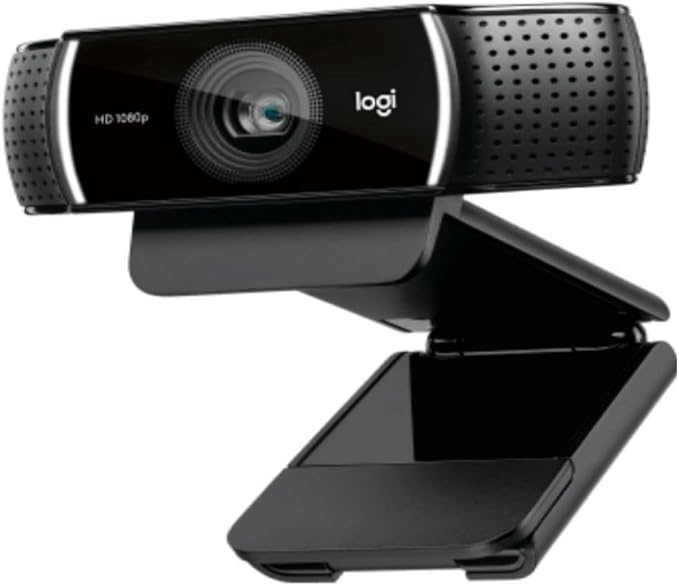 Logitech Blue Microphones Yeti USB Microphone (Blackout) Plus C922 Pro Stream Pro Streamer Pack