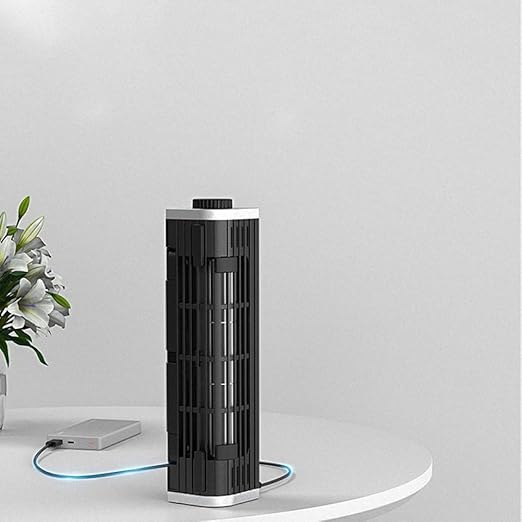 COHEALI USB Laptop Cooler with Adjustable Cooling Fan and Laptop Holder Portable Notebook Radiator Stand with Rear for Enhanced Heat Dissipation Black