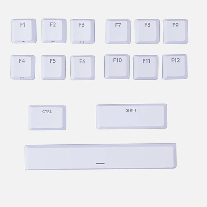 109 Keycaps of Complete Set to Replace for Logitech G915/G913/G815/G813 TKL RGB Mechanical Gaming Keyboard (Black)
