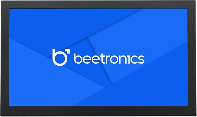 Beetronics 19-Inch Full HD IPS Monitor - Professional Industrial-Grade Display | HDMI VGA BNC RCA Inputs | Durable Metal Housing Matte Screen 24/7 Continuous Operation Wide Viewing Angle 19HD7M
