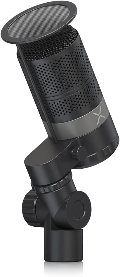 TC-Helicon GoXLR MIC Dynamic Broadcast Microphone with Integrated Pop Filter Black