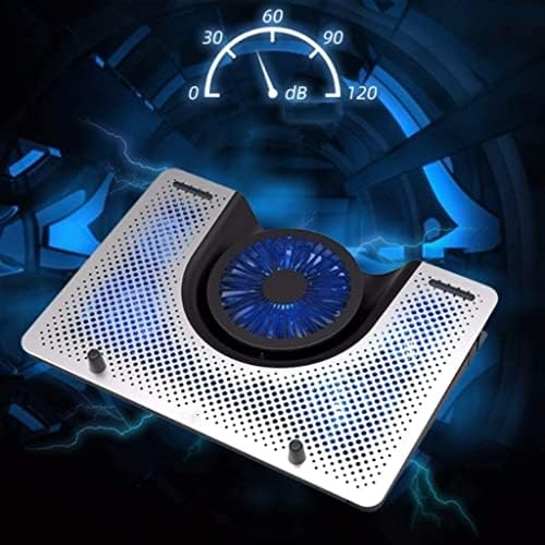 Laptop Cooling Pad Computer Cooling Pads for Laptops Support Up to 17.3 Inch Notebook Laptop Fan Stand with LED Light for Gaming Office Work from Home