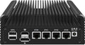CWWK Firewall Mini PC Intel N Series N100DDR5 16G RAM 256G NVMe SSD4 x 2.5GbE i226V LANMicro Router ApplianceAES-NIOPNsense
