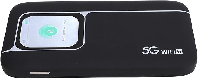 5G Band Router High Speed Mobile Hotspot 2.01 Inch Screen Portable Hotspot Mobile Hotspot Device for Travel Business Support Up to 16 Devices Large Touch Screen