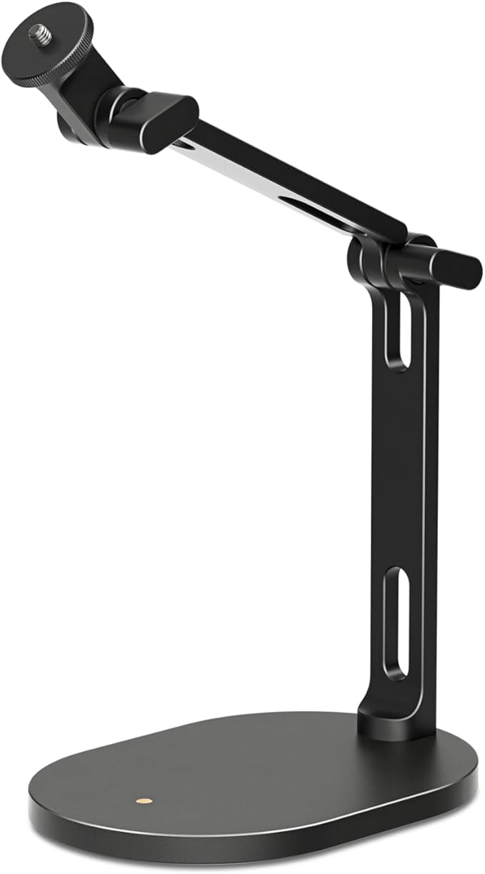 RØDE PodMic USB Versatile Dynamic Broadcast Microphone with XLR and USB Connectivity for Podcasting &amp DS2 Desktop Studio Arm for Microphones Cameras Smartphones Lights and Other Accessories