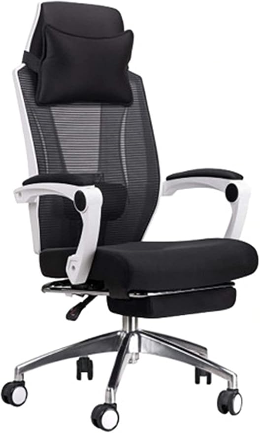 Office Chair Gaming Chair Reclining Computer Chair Office Chair Nap Pedal Boss Chair Home Swivel Chair PC Computer Desk and Chair Chair (Color : Gray 2 Size : One Size) Needed