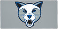 Daemen College Wildcats Primary Logo Large Gaming Mouse Pad Desk Mat with Stitched Edges Non-Slip Base for Gamer Home and Office 31.5 x 15.7