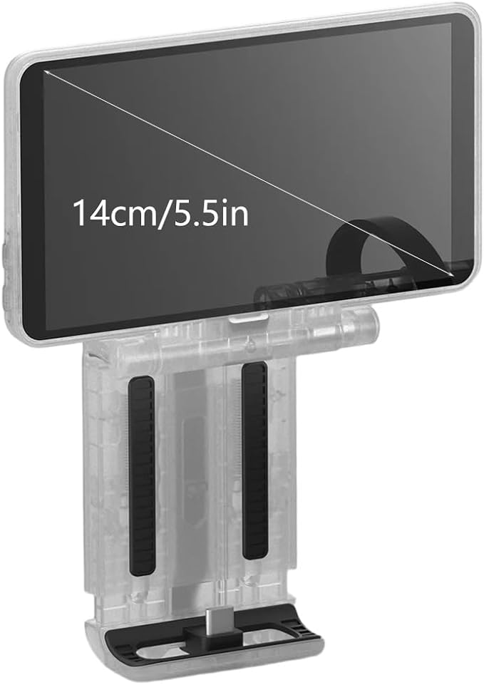 PANGBOER Adjustable Double Monitor Add on 1080p Portable Gaming Monitor Foldable Screens Split Display for Consoles Gaming Accessory