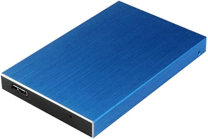 HDD 2.5 Hard Disk 500GB 1TB 2TB Portable External Hard Drive Disk Externo Hard Drive for Laptop Computers(Color:Blue)
