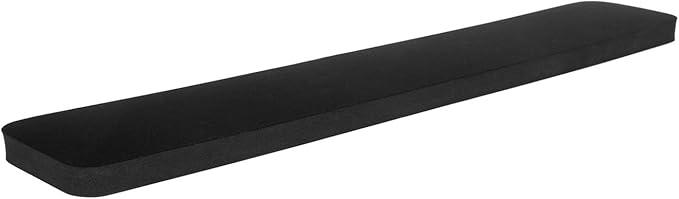 GRIFITI Fat Wrist Pad 24 x 4 x 0.75 Inch Computer or Mechanical Keyboard &amp Mousepad Wrists Rest Keyboards Mouse Trackball or Trackpad Ergonomic Mousepad Support Large Hand Rests Typing Pads