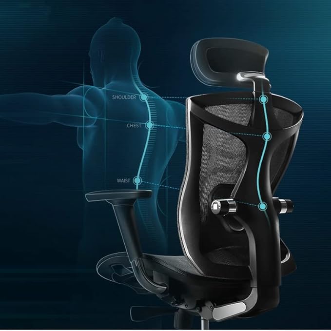 Office Chair Gaming Chair Computer Chair Ergonomic Computer Chair Home Waist Engineering Office Chair E-Sports Seat Human Design Multi-Function Adjustment