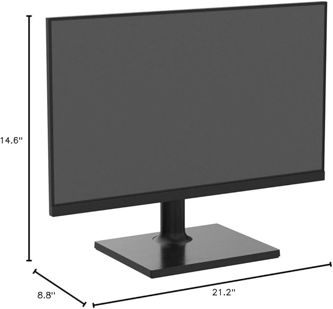 SAMSUNG FT45 Series 24-Inch FHD 1080p Computer Monitor 75Hz IPS Panel HDMI DisplayPort USB Hub Built-in Speakers Height Adjustable Stand 3 Yr WRNTY (LF24T450FZNXGO)Black