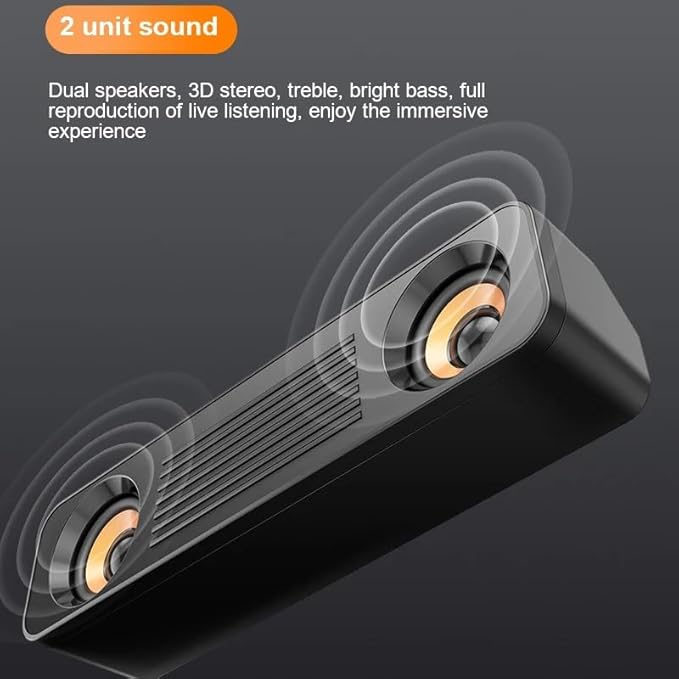 Wired Portable Speaker Soundbar Surround Loudspeaker Sound Box Music Player for TV Computer Laptop