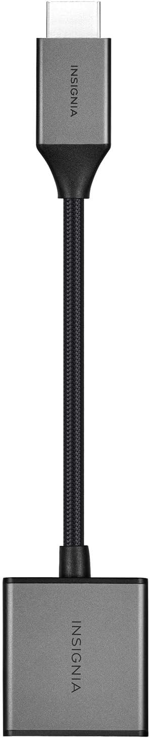 Insignia HDMI-to-VGA Adapter Model: NS-PG95503 Black