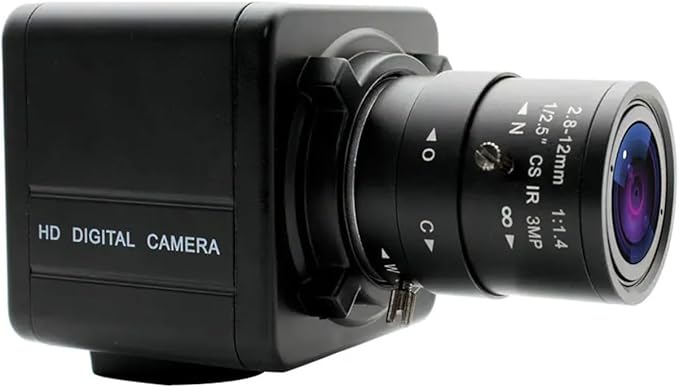 3 4 5 8MP HD Digital Live Stream Camera with 5 100mm 2mm Manual Zoom Lens Security Prevention Surveillance Webcam