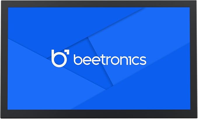 Beetronics 24-Inch Full HD IPS Monitor - Professional Industrial-Grade Display | HDMI VGA BNC RCA Inputs | Durable Metal Housing Matte Screen 24/7 Continuous Operation Wide Viewing Angle 24HD7M