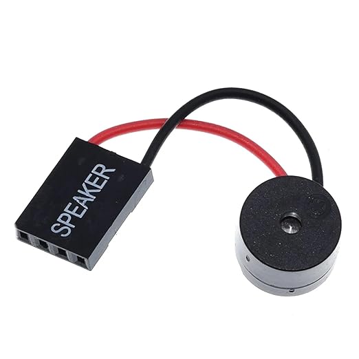 10Pcs Mini Plug Speaker for PC Interanal Computer Motherboard Mini Onboard Case Buzzer Board Beep Alarm