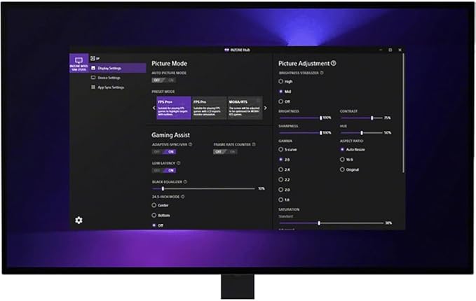 Sony 27 inch INZONE M10S OLED QHD 1440p HDR 480Hz Gaming Monitor SDM27Q10SB (Renewed)