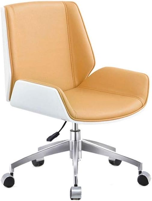 Office Chair Gaming Chair Computer Chair Adjustable Desk Executive Swivel Chair Home Office Furniutre Modern Computer Task Chair Bendwood Leather Armchair (Color : A)