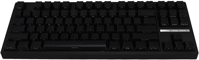Pongnas RGB Backlit Mechanical Gaming Keyboard Gaming Keyboard 2.4G 5.0 Type C Wired Blue Switch 87 Keys for PC Laptop with Multiple Light Effects