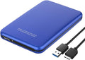 USB3.0 External Hard Disk 500GB 1TB 2TB Storage Device Drive 7200rpm Drive Mobile Hard Disk HDD 2.5(Color:BlueSize:500GB)