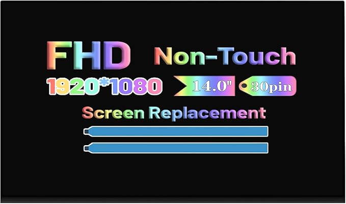 Screen Replacement for Dell Latitude 14 5430 Rugged B140HAN04.6 B140HAN04.D LP140WFA-SPM1 SPMA 14.0 Non-Touch FullHD 1080P LCD LED Display Panel