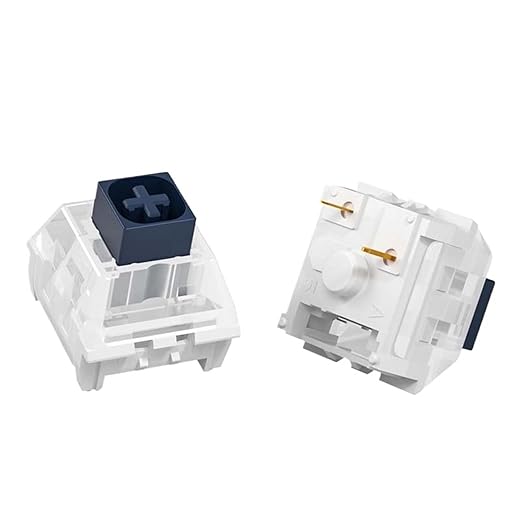 10PCS Mechanical Gaming Keyboard Shafts Heavy Dark Blue Jade Large Key Shafts(Jadeite Color30 PCS)