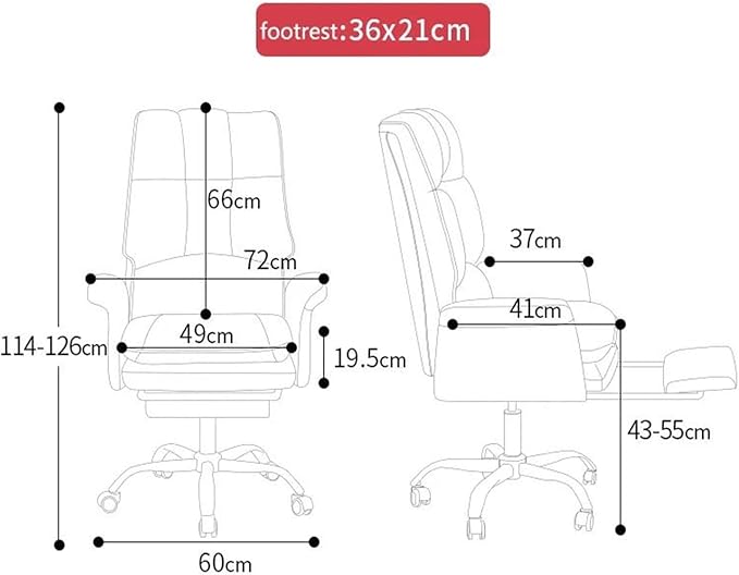 Computer Chair White Gaming Chair Comfortable Soft Sofa Chair Bedroom Computer Chair Girls Live Gamer Chair Leather Office Chair Furniture(Brass)