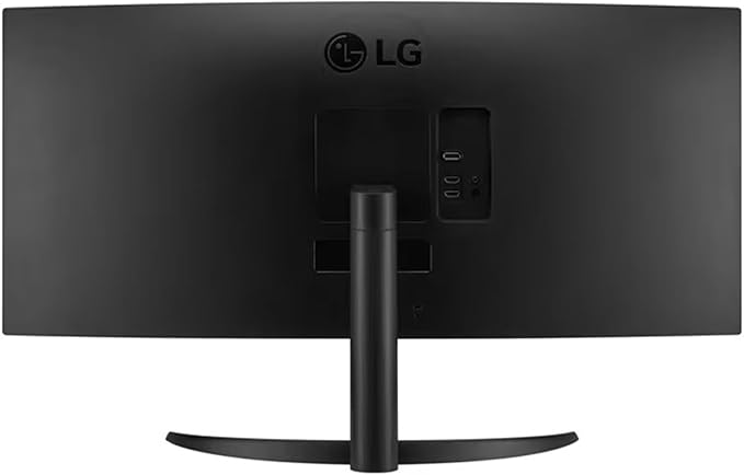 LG 34 Inch UltraWide Monitor WQHD (3440x1440) Curved Display 100Hz sRGB 99% HDR10 Dynamic Action Sync Black Stabilizer PBP Dual ControllerAuto Input Switch 1 x DisplayPort 2 x HDMI Black