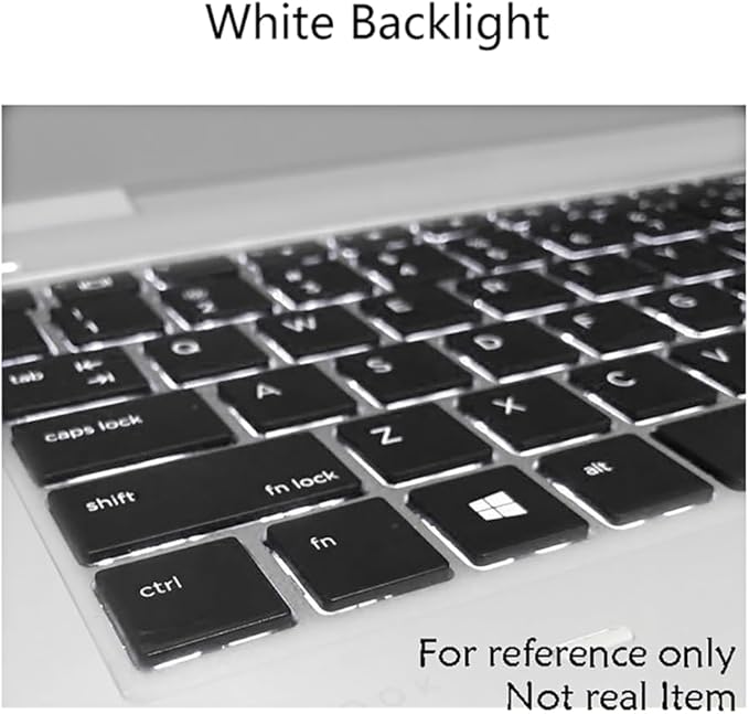 Laptop Replacement Keyboard for HP ZBook 14u G5 G6 Elitebook 840 G5/G6 846 G5/G6 745 G5 /G6 L11307-031 L14377-031 Backlit (UK GB Layout Silver Frame)