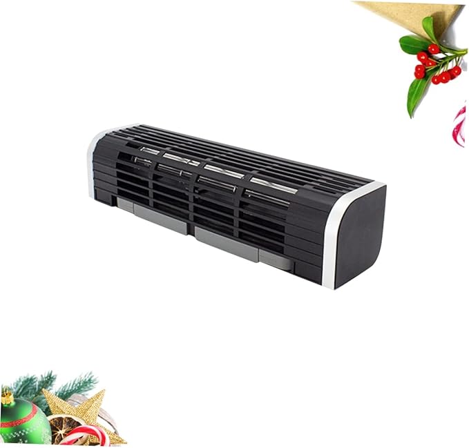 Tofficu USB Laptop Cooler with Adjustable Fan Portable Desktop Cooling Rack and Holder for Notebook Silent Design USB Powered Compact Black